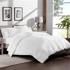 Long Comforter White Sheet Set