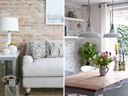 Soft Industrial Chic With Brick Effect