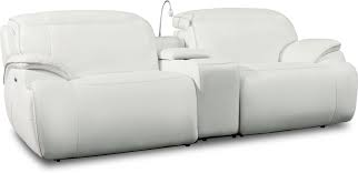 devon dual power reclining sofa with