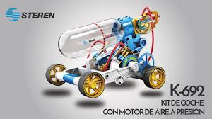 kit de auto con motor de aire a presión