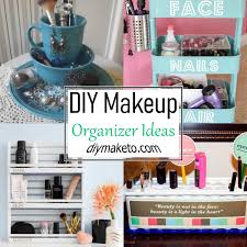 diy makeup organizer ideas diy