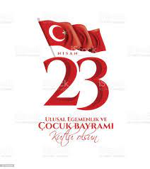 Cocuk Baryrami 23 Nisan Stock Vektor Art und mehr Bilder von Türkische  Flagge - iStock