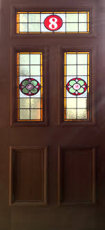 32 X 80 Stained Glass Front Door