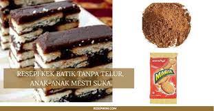 Resepi kek batik cheese cruncy 8. Resepi Kek Batik Tanpa Telur Anak Anak Mesti Suka Resepi Kini