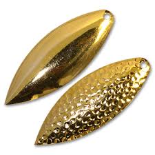 Gold Plated Willowleaf Spinner Blades Size 3 5