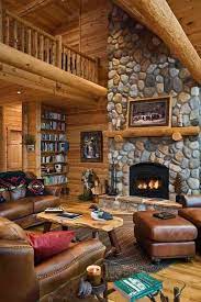38 Rustic Country Cabins With A Stone