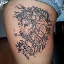 Tatuagem de leão na perna feminina. Tatuagem De Leao Feminina Fotos Imagens E Desenhos Novo