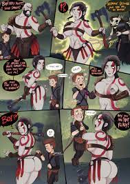 Rule34.dev - 1boy 1girls abs ass atreus axe breasts bubble_ass cleavage  comic curvy dat_ass father_and_son female funny gender_transformation  genderbent genderswap genderswap_(mtf) god_of_war heartbeat humor kratos  kratos_(female) large_breasts male ...
