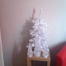 3 White Laura Ashley Trees That Light Up With One Small Paperchase Christmas Tree In Kesgrave Suffolk Gumtree
