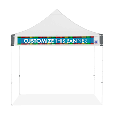 es100s customizable tent name banner