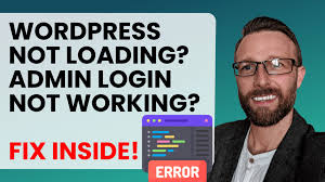 wordpress admin login not working fix