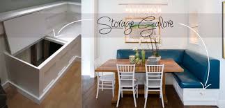 Learn to make a banquette bench for a breakfast nook, dining space or for additional seating and storage. Storage Banquette Banquette Seating In Kitchen Kitchen Banquette Contemporary Dining Furniture