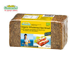 organic wholemeal rye bread mestemacher