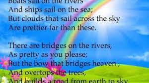 std ii english poem rainbow part ii