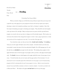 compare and contrast essay mla document 