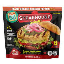 fully cooked grilled en patties