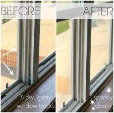 Lay the soft part of the sponge on the tracks and pop a black dot where each of the tracks meet the sponge. Clean Those Window Sills Tracks Knowing How To Clean Window Frames And Sills Properly Will Window Cleaning Services Best Window Cleaner Residential Windows