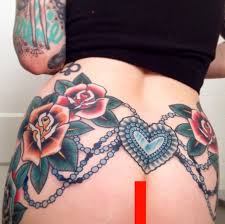 Sexy Female Butt Tattoos Inked Magazine Tattoo Ideas