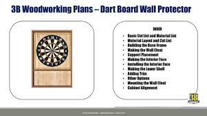 Dartboard Wall Protector Build Plans