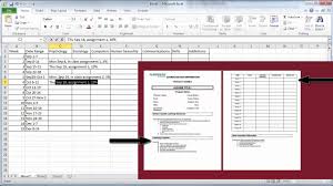 Create A Semester Plan In Excel Youtube