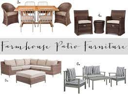 Farmhouse Patio Furniture Finds House