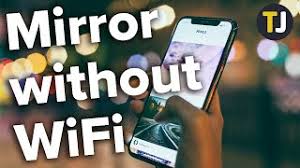 mirror your iphone to tv without wi fi