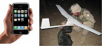 commanding military drones now iphone