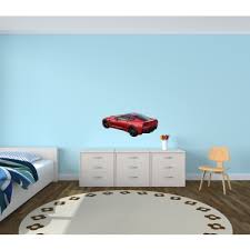 Removable Wall Decals With Race Car