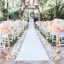 white carpet for wedding best