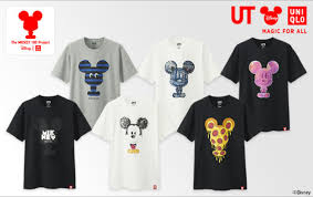 เสื้อ mickey mouse uniqlo t-shirt