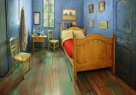 Shown below are some colour variations on vincents' own colour schemes, to show that you do not have to stick rigidly to the past. Van Gogh Bedroom Airbnb Van Gogh Bedroom At The Art Institute Of Chicago
