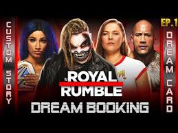 A rematch would make sense after carmella pinned sasha on a recent episode of. Wwe Royal Rumble 2021 Dream Booking Match Card My Custom Story 1 Youtube