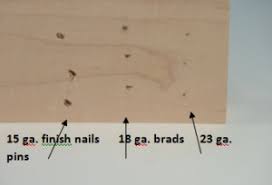 The brad nailer is a very common finish nail gun and is one of ideal finishing guns.brad nailer uses brad nails, these nails are actually made of lots of thin nails glued together and they have a flat head, making it look as if the top of these nails have been bent. What Is A Pin Nailer Quora