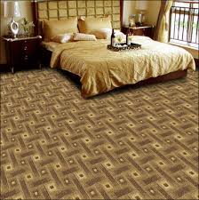 decorative bedroom floor carpet design