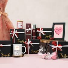 five senses valentine gift for husband