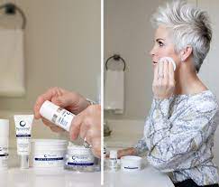 my beauty routine with plexaderm chic