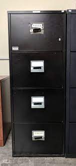 victor 4 drawer fireproof legal size