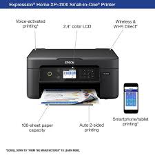 Printer software but not the scanner software as i was running on microsoft xp and . Epson Expression Home Xp 4100 All In One Colour Wireless Inkjet Printer Staples Ca