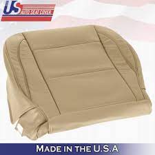 Driver Bottom Leather Seat Cover Tan