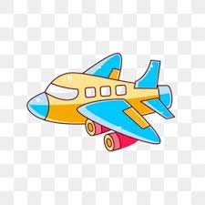 cartoon plane png vector psd and