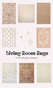 the best living room rugs splurge