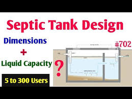 Videos Matching Table Chart Of Design Of Septic Tank With