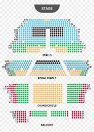 Her Majestys Theatre Seating Map Hd Png Download