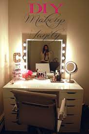 This is the perfect set up for any beauty and makeup lover. Diy Makeup Vanity
