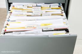 The organize files challenge is part of the 52 weeks to an organized home challenge. Filing Cabinet Organization How To Organize All Your Important Paperwork