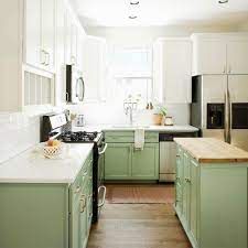 paint my cabinets two diffe colors