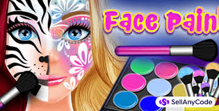 face paint source code sellanycode
