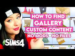 how to find sims 4 custom content on