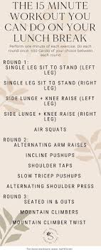15 minute full body workout perfect for