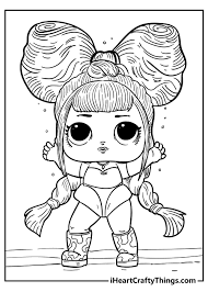 They are bigger than a lol surprise doll. Lol Doll Coloring Pages Updated 2021